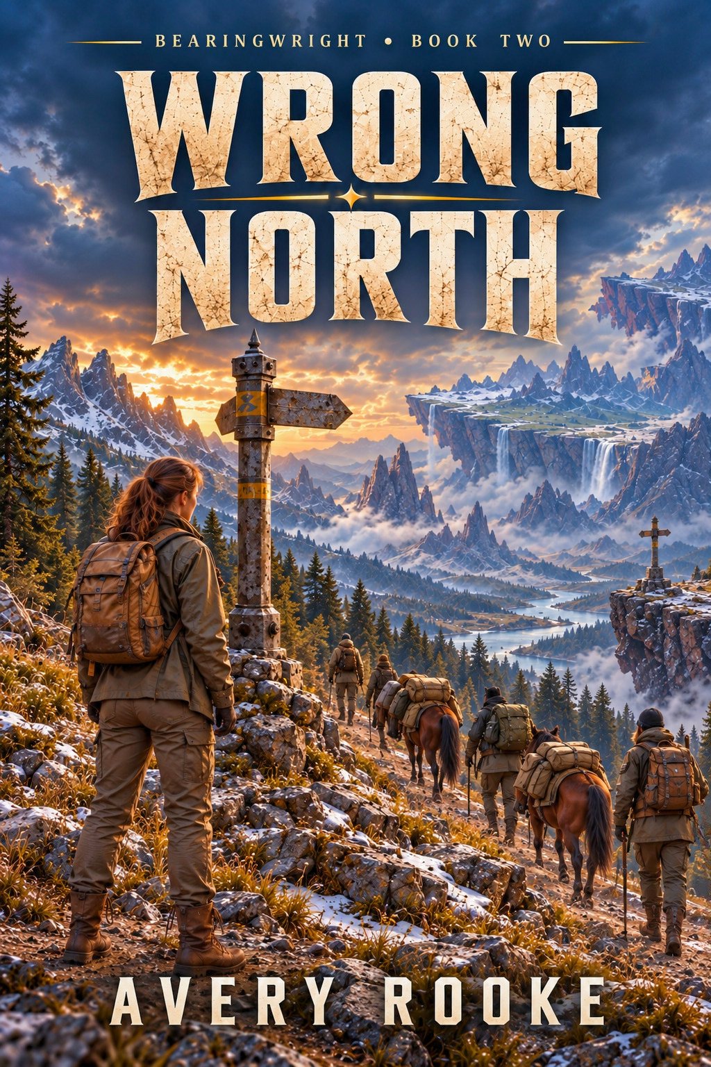 Wrong North by Avery Rooke book cover